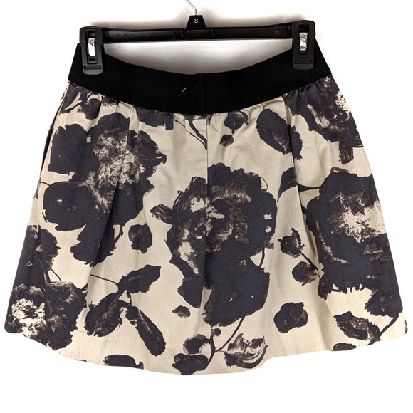 J. Crew Factory Floral Print Cotton Skirt Sz 2 - Picture 4 of 4